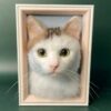 Needle-felt Cat Portrait